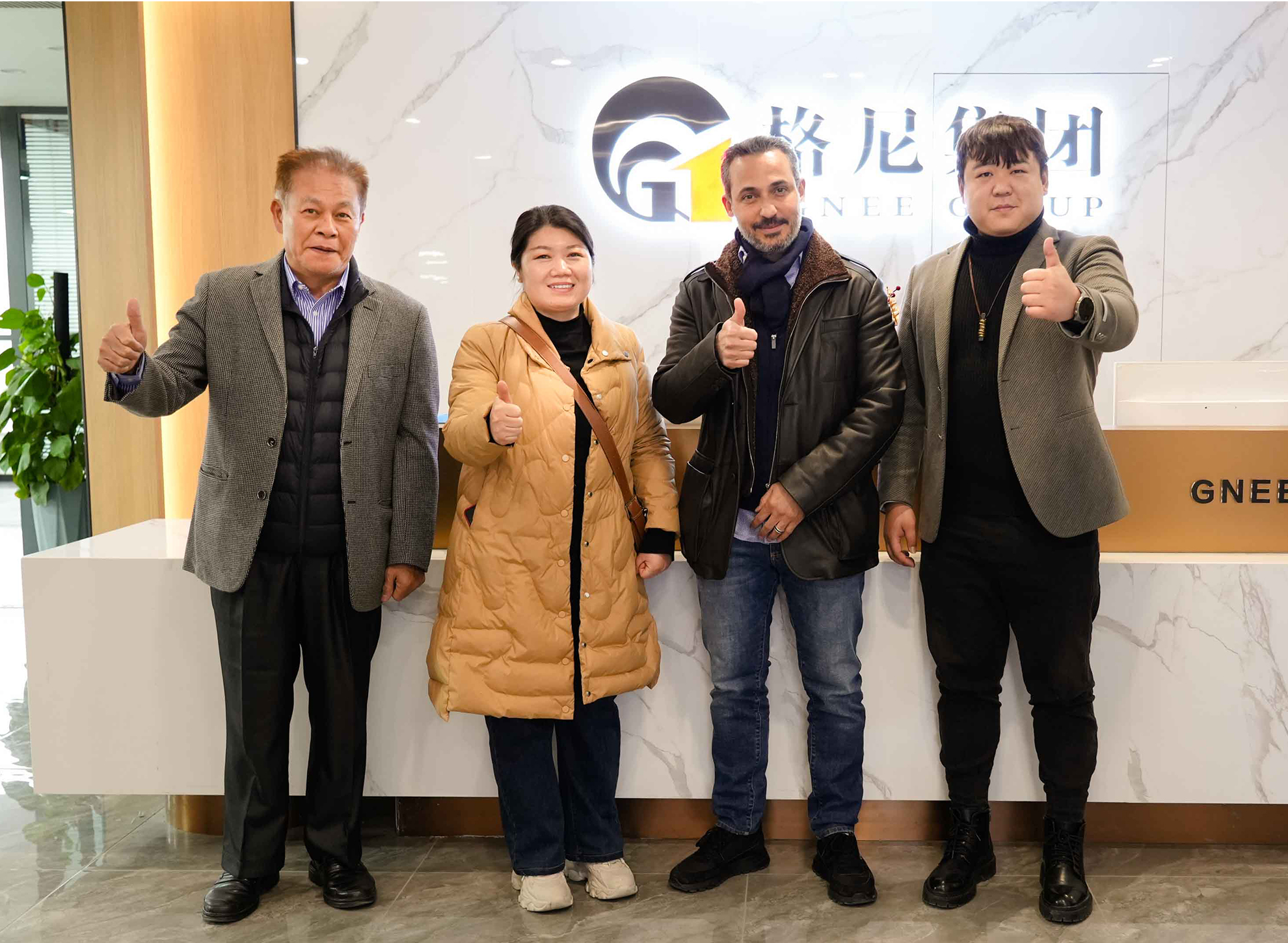 Welcome new stainless steel customers from Saudi Arabia to visit GNEE Group Company